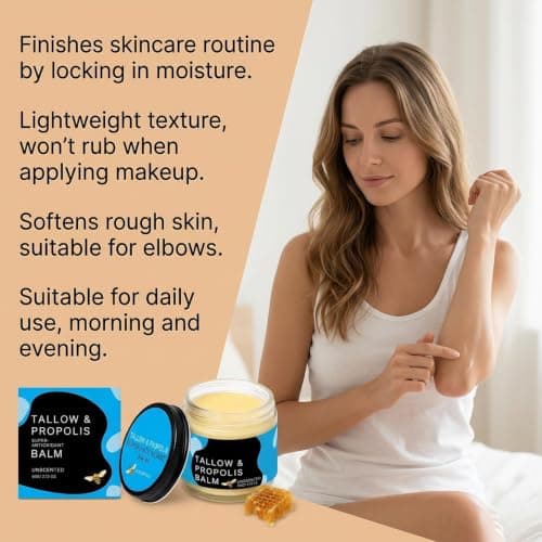 Face Body Moisturizer Cream, Nourishing Skin Balm Texture Refining Cream — view 4