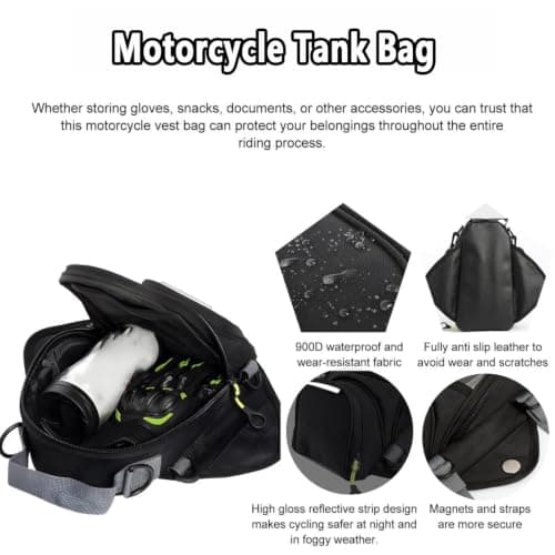 Motorcycle Tank Bag For BMW F800GS F800 GS F 800 GS — view 5