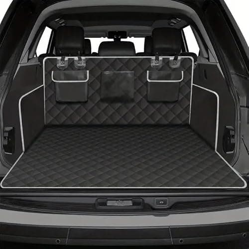 R-timer Car Boot Protector for Lexus CT ES GS IS NX UX RX LBX, Boot Liner for Dogs Nonslip Waterproof Dog Car Seat Cover with Bumper Protection Dog Trunk Mat — view 2