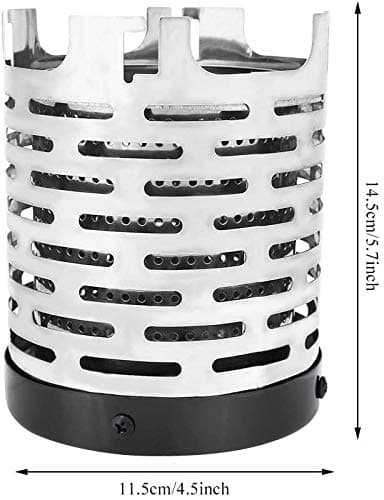 Mini Camping Heater Lightweight Stainless Steel Portable Tent Heater — view 4