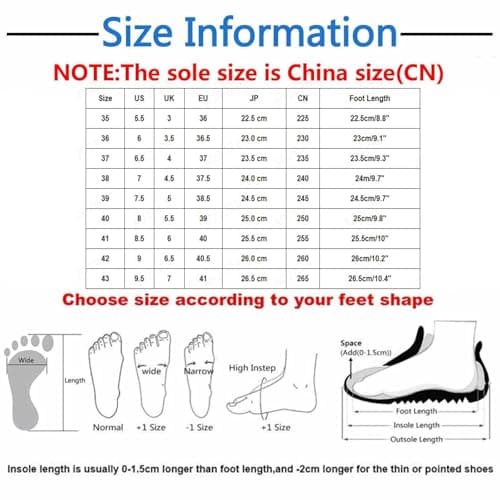 Orthopaedic Shoes Women's Barefoot Shoes Women's Wide H Lightweight Walking Shoes Mesh Breathable Summer Shoes Slip On Trainers Sports Shoes Outdoor Comfortable Trainers, black, 8.5 UK — view 6
