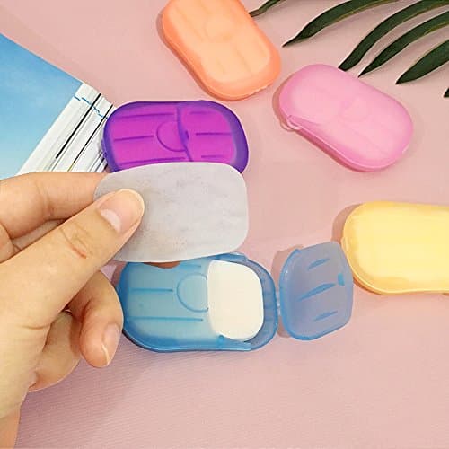 HMIEPRS 10 Pack Portable Travel Hand Soap Sheets — view 5
