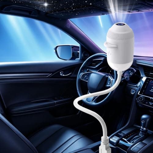 Galaxy Projector Light, Dreamy LED Projector Lamp, 360° Rotatable Star Night Light, USB Powered Holographic Projector, Novelty Ceiling Light for Party Bedroom Car Decor, Kids Gifts (I 24PC) — view 6