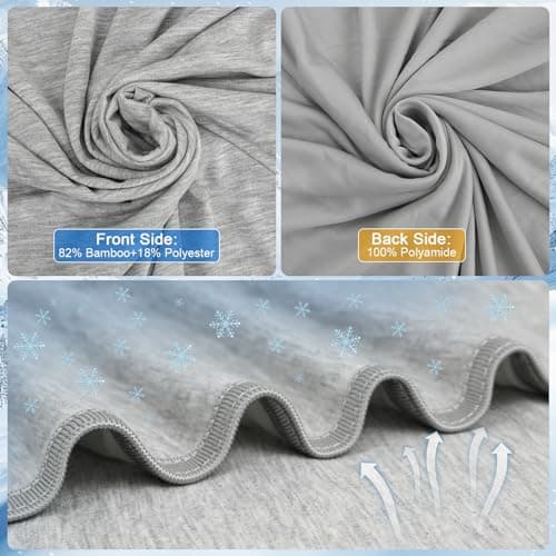 CXXDE Cooling Blankets for Hot Sleepers, Summer Blanket, Cold Blanket — view 3