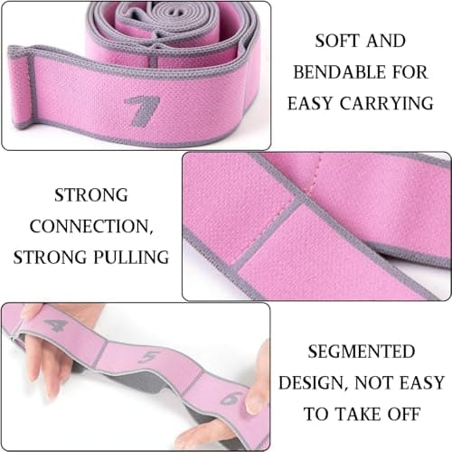 KEYRI 2 PCS Resistance Bands Stretch Strap Elastic Kids Stretch Band — view 3