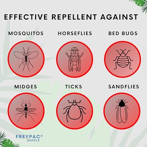 3 Pack Insect & Mosquito Repellent Wipes, DEET Free, Biodegradable — view 3