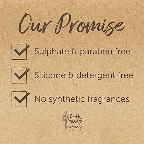 Little Soap Company Organic Soap Bar – Vegan, Cruelty Free, No SLS or Parabens, With Rose Geranium, Natural & Organic Body & Hand Soap (110g) (Pack of 2) — view 4