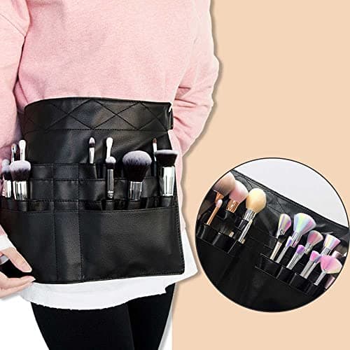 Makeup Brush Bag 32 Pockets Waist Bag Professional Makeup Artist Bag — view 3