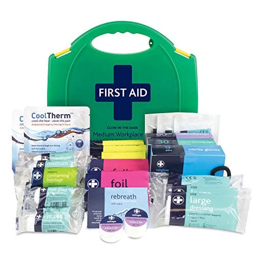 Reliance Medical Medium Glow in The Dark First Aid Kit in Aura Box, 1.25 kg, 10-Count — view 2