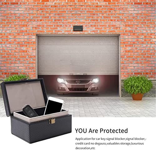 Key Fob Blocker Anti-Theft High Capacity Signal Blocking Faraday Box — view 6