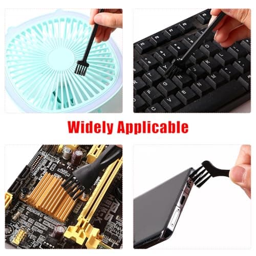 YIXISI 21 PCS Shaver Cleaning Brush Set, Electric Shaver Razor Cleaning Brush, Hair Remover Shaving Razor Brush Replacement, for Removing Beard Debris and Dust — view 6