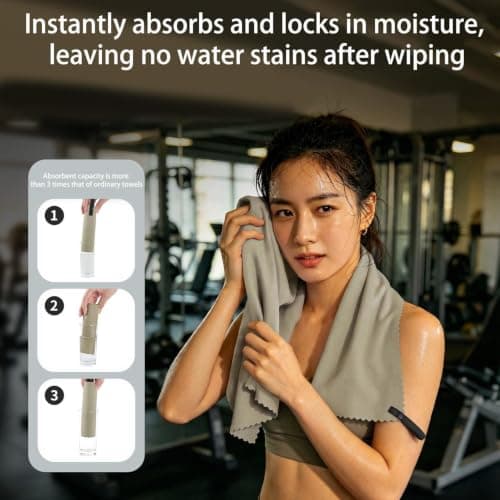 Generisch Quick-drying travel towel, breathable, quick-drying — view 4