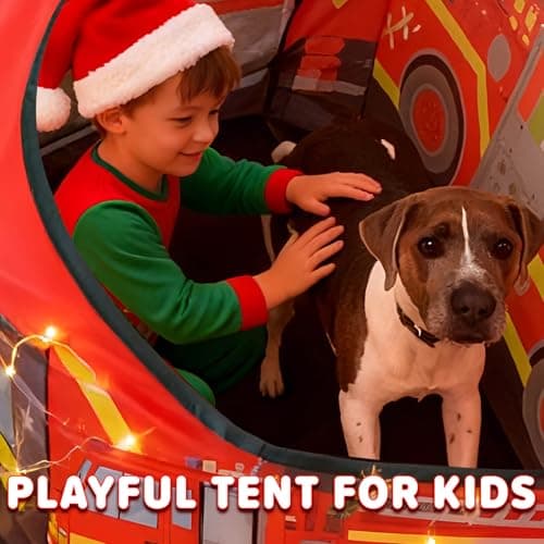 JONEG Pop Up Tents for Kids Play Tent Truck Playhouse Toys for Kids Age 2+ — view 4