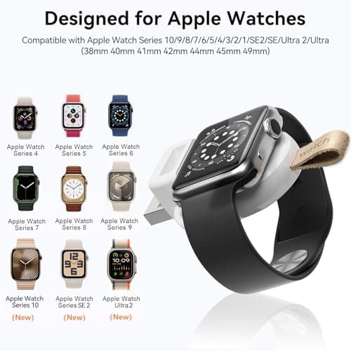 LVFAN Portable Wireless Charger for Apple Watch — view 2