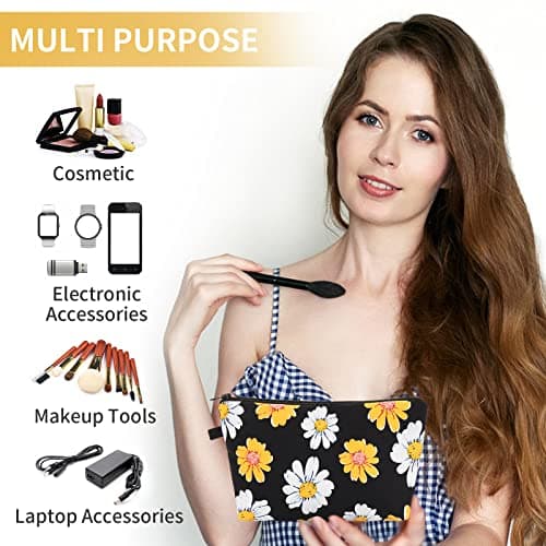 Mini Makeup Bag Portable Toiletries Make Up Cosmetic Beauty Case Purse — view 6