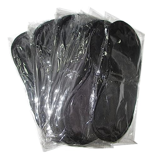 FRCOLOR 10-Pack Blackout Sleep Mask Set Polyester Eye Mask for Travel Sleep Relaxation Facial Eye Beauty — view 2