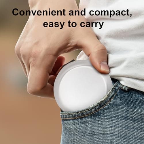 Portable 7-Slot Yen Coin Holder with Mirror, Compact Change Organizer for Car Travel and Daily Use, Silver Color for Stylish and Functional Use — view 5