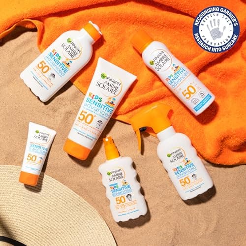 Garnier Ambre Solaire Sun Cream SPF50, Kids Baby Ultra-Soft Sunscreen, 50ml — view 4