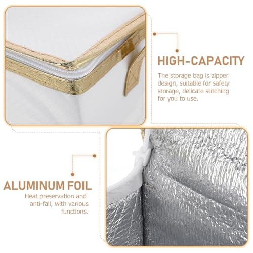 USHOBE Portable Cake Packing Bag Insulated Thermal Food Storage Pouch — view 3