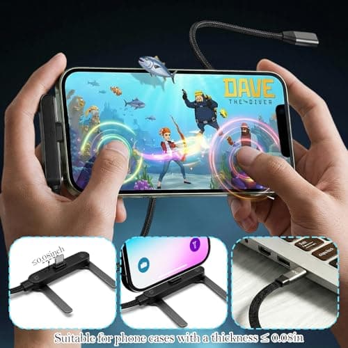 240W USB-C Fast Charge 5FT Flat Bendable Charging Cord — view 6