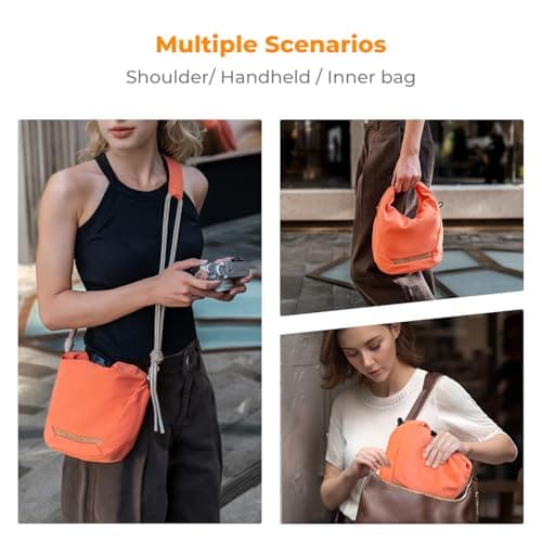 K&F CONCEPT Camera Sling Bag Small Lightweight Soft Camera Compact Case — view 3