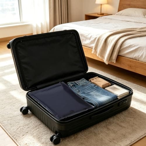 2 Pcs No Pump Vacuum Storage Bags for Travel, Small Vacuum Bags for Travel — view 6