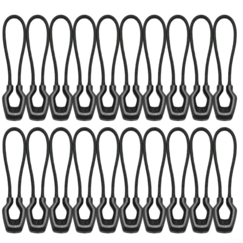Luminous Zipper Pulls Replacement Cord, 20 Pack Glow in Dark Zipper — view 5