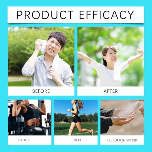50ml Cooling Mist Spray for Hot Weather,Summer Cooling Spray for Face& Body — view 2