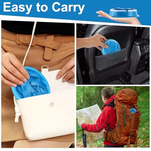ASelected 25Pcs Sick Bags, 1000ml High Density Vomit Bags Disposable Barf Bags with Snap, Blue Emesis Bag for Car Travel Motion Sickness, Morning Sickness, Pregnant Woman — view 6