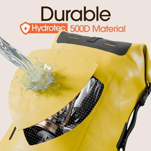 Waterproof Dry Bag 55L - Roll Top Sack for Kayaking Sailing Boating — view 4