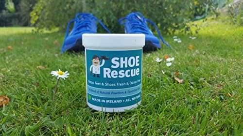 Shoe and foot powder - Foot odour remover eliminator - Developed by a registered podiatrist Shoe Rescue is a Natural deodorant remedy to eliminate smelly shoes and feet - keeps feet fresh — view 5