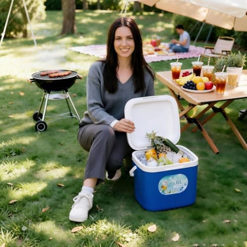Ice Chest Cooler 6L Long-Lasting Airtight with Handle — view 3