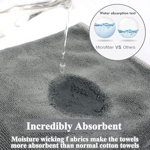 QyueQyat 3 Pack Gym Towel, Gym Towels For Women And Men, 70 X 30 cm Cooling Towel, Quick-Dry Sweat Towel For Fitness, Yoga, Travel And Camping, Soft Microfiber Sports Towels Set — view 4