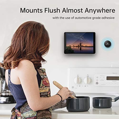 MENNYO Magnetic Phone Holder, Car Magnet Mount with Metal Plate Stick on Dashboard | Wall Magnet Sticker for iPhone 15/14/13/112/11/Xs/Xs/Max/8,Samsung,Huawei & Other Mobile Phones — view 4