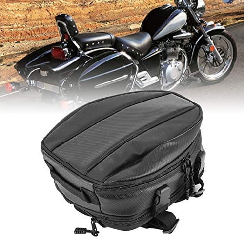 Joyzan Motorcycle Tail Bag, 14x24x9cm 7.5L-10L Motorbike Rear Seat Bag — view 4
