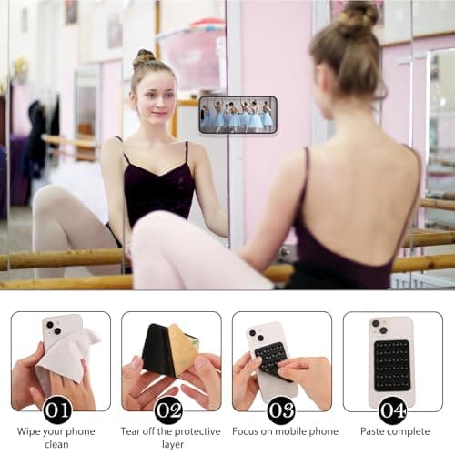 3pcs Silicone Suction Phone Holder,Multipurpose Sticky Grip Mount — view 6