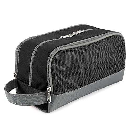 Gonex Men's Toiletry Bag, Water-Resistant Nylon Travel Wash Shower Bag — view 2