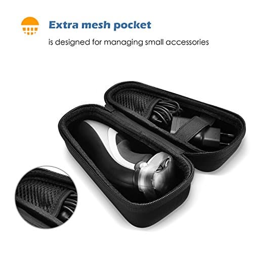 ProCase Carry Case for Philips Electric Shaver -Black — view 4