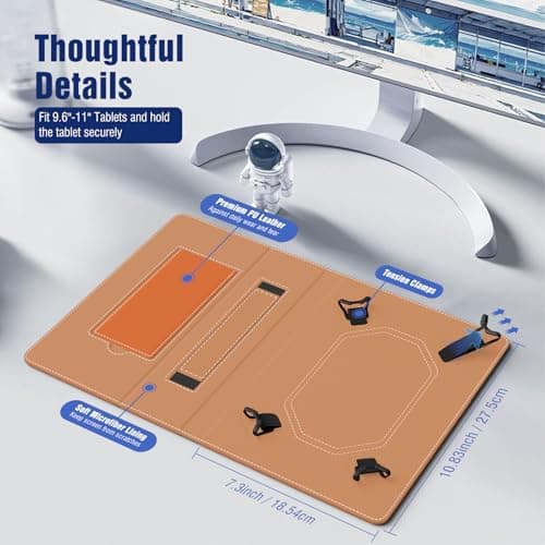 TiMOVO Universal Case for 10.1 Inch Android Tablet, Orange — view 2
