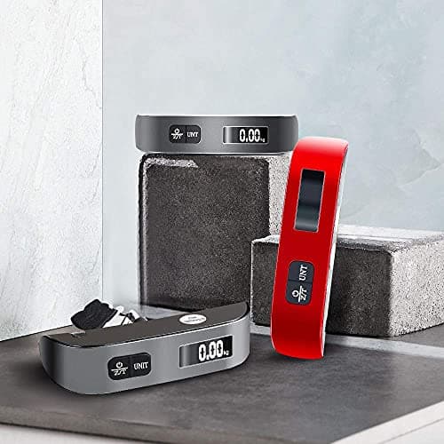 travel inspira Luggage Scale, Portable Suitcase, Weighing Scales (Black) — view 6
