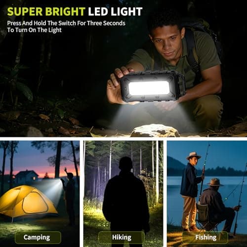 TOENNESEN Solar Power Bank, 10000mAh, PD 22.5 W, Portable Fast Charging — view 6