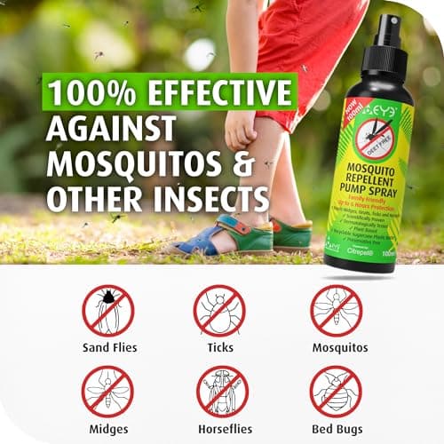 THEYE Natural Mosquito and Insect Repellent Spray, DEET Free Plant Based Citrepel75 PMD Pump Spray, Long Lasting 6 Hour Protection, Skin Friendly, Travel Size 100ml — view 4