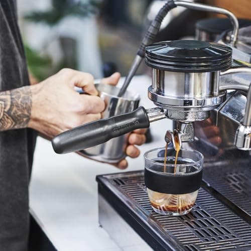 KeepCup Brew, Reusable Glass Cup, Extra Small 6oz | 177mls, Black — view 4