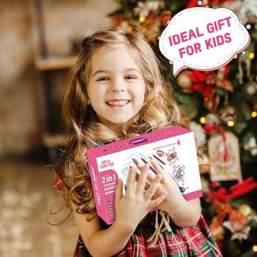 Yebebao Friendship Bracelet Making kit, Gifts for 6 7 8 9 10 11 12 Year Old Girls, Arts and Crafts for Kids Ages 6-12, DIY Toys for Birthday Party Travel Christmas Children's Day — view 6