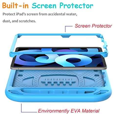 Surom Case for iPad Air 8th/7th/6th Gen(M4/M3/M2) 11" 2026/2025/2024, Blue — view 5