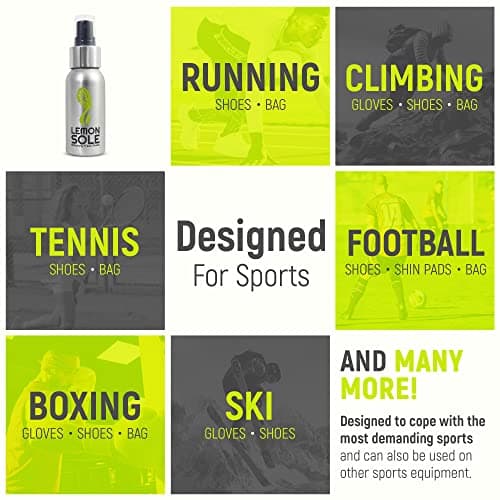 Lemon Sole Natural Shoe Freshener & Deodoriser with 6 Powerful Essential Oils for Long-Term Odour Control, Great for Sports, Fresh Lemon Scent. Lemon Fresh shoes every day. — view 4