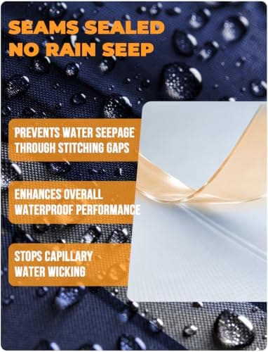 ANYOO Waterproof Rain Poncho Lightweight Reusable Adult Unisex Multi-use — view 5