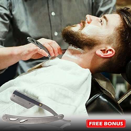 Shaving Kit for Men, Mens Complete Shaving Set with 2 Pack Shaving Soaps, Brush and Bowl, Shaving Cream, Gifts for Husband Boyfriend — view 6