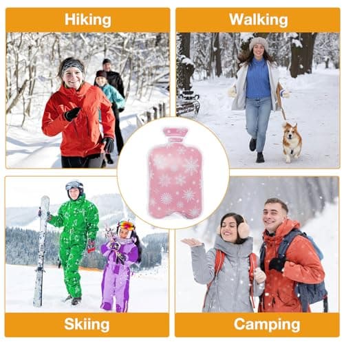 Hand Warmers Reusable 6pcs, Kizozo Instant Hand Warmers Click, Pocket Warmers, Gel Click Heat Pads, Winter Gift for Children Women Man — view 6