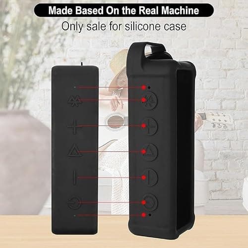 Portable Speaker Bag with Carabiner Clip and Handle — view 3
